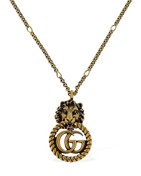 collier gucci lion|gucci high jewelry.